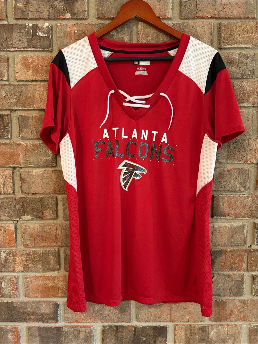 NFL Team Apparel Women's Red Tee